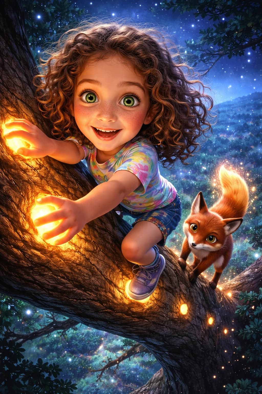 Illustration for Climbing the Ancient Oak